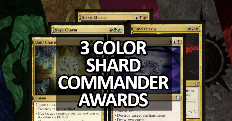 3 Color Shard Commander Awards